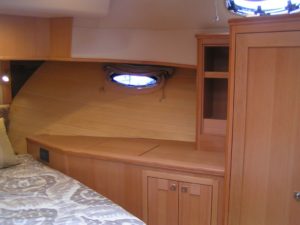 IS48 Master Stateroom Looking to Starboard